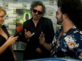 Tim Burton on 9 at Comic Con