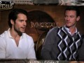 Henry Cavill, Freida Pinto & Stephen Dorff on Immortals